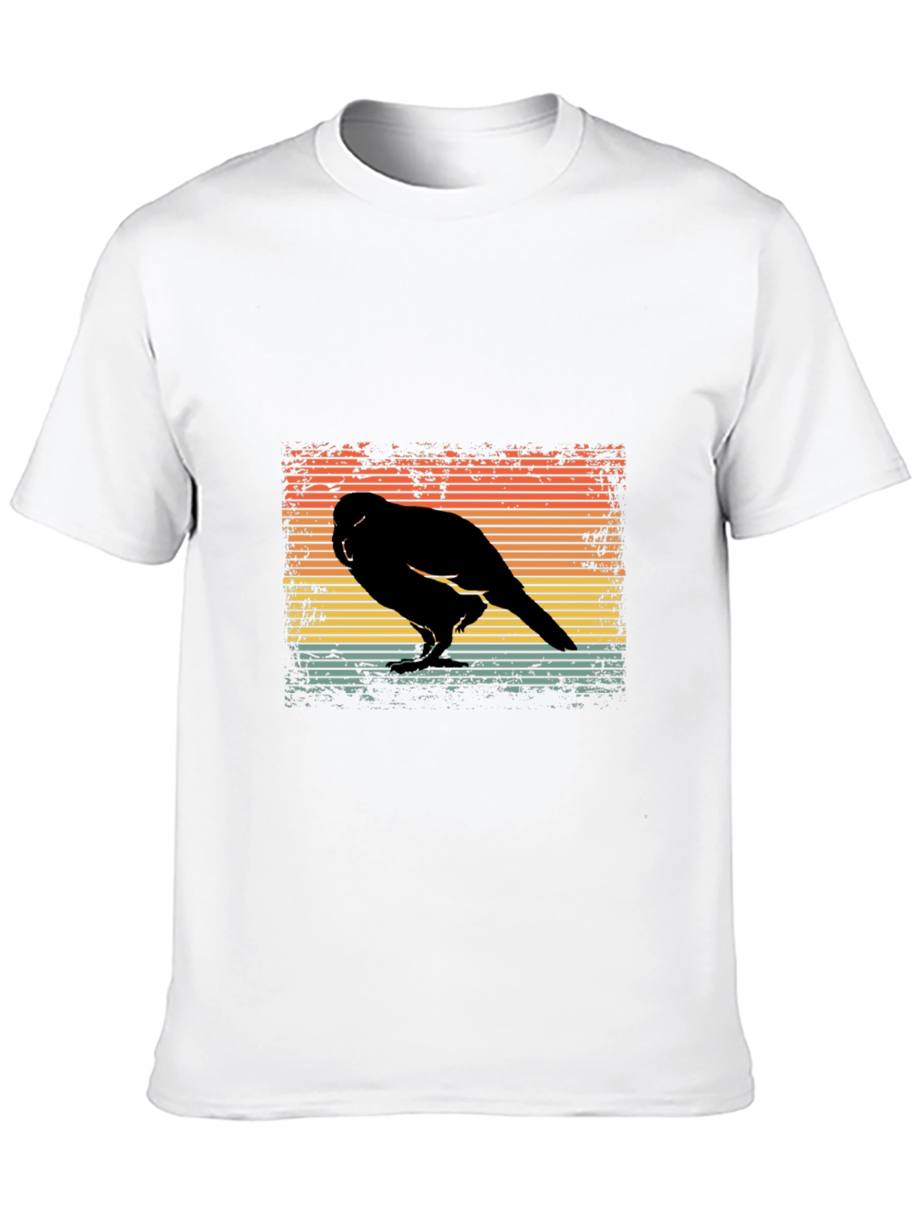 Retro Bird Silhouette T-Shirt