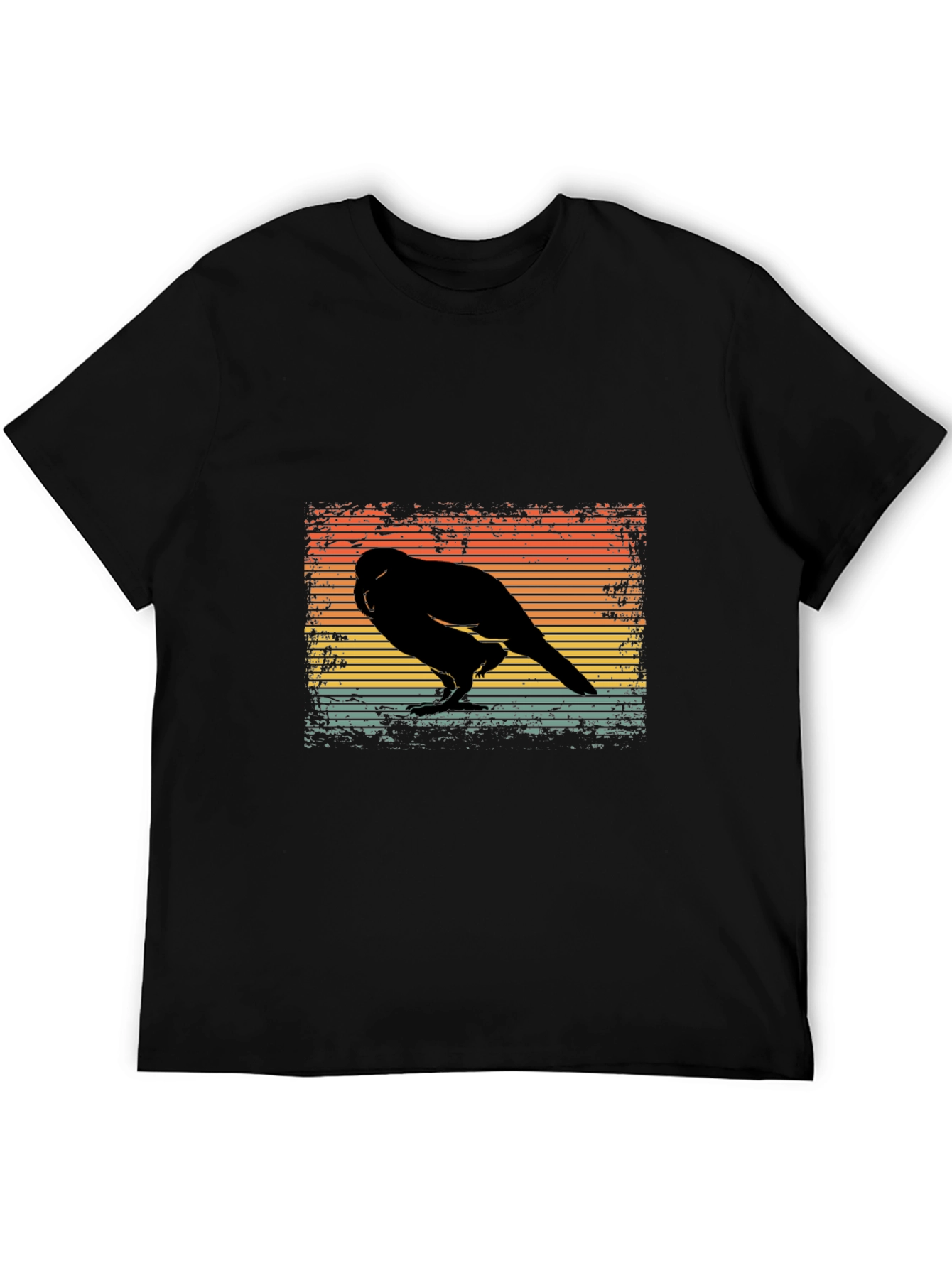 Retro Bird Silhouette T-Shirt