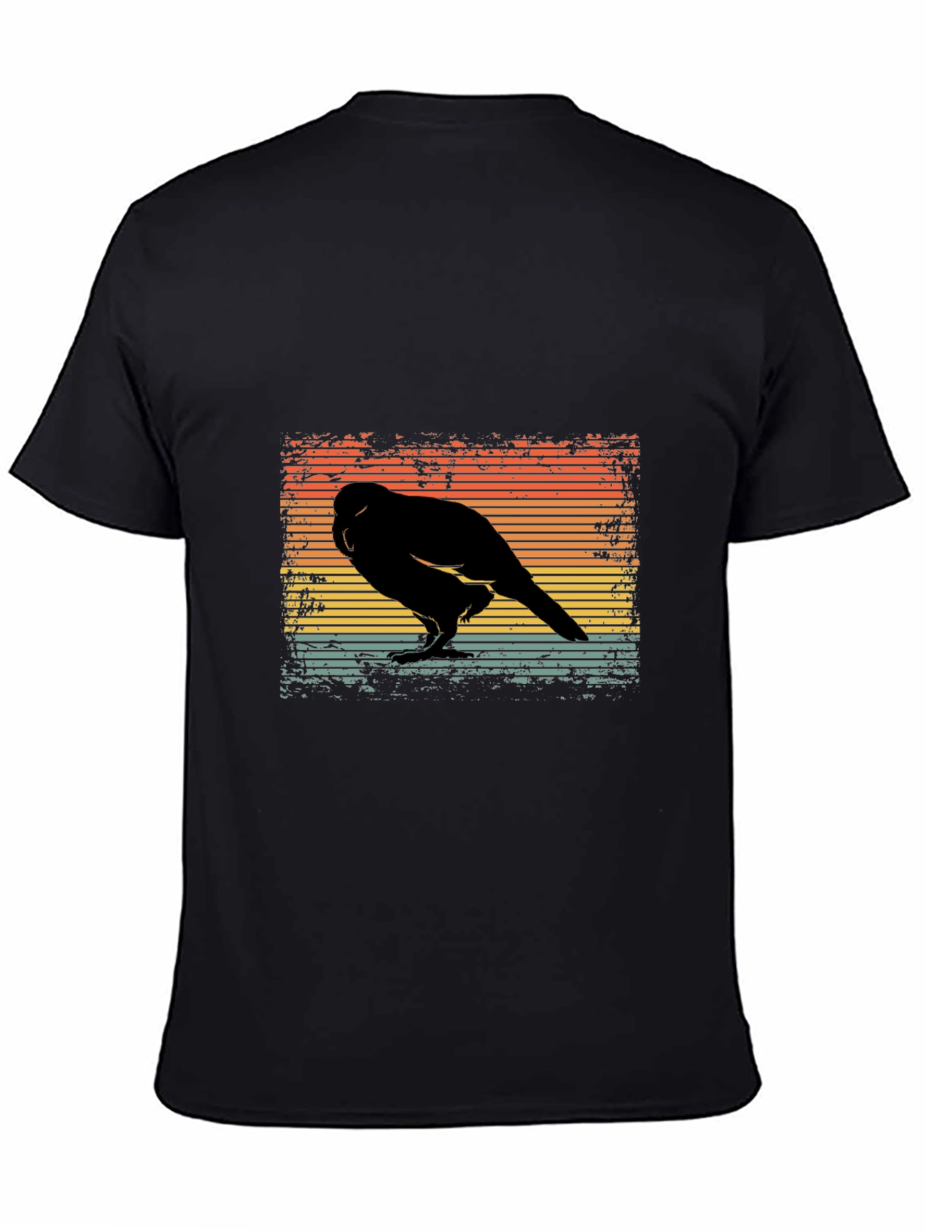 Retro Bird Silhouette T-Shirt