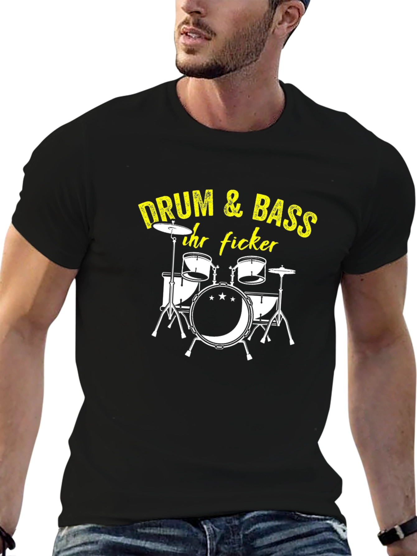 Drum & Bass T-Shirt - Band Graphic Tee
