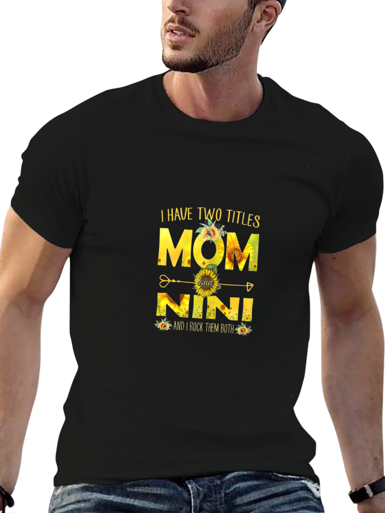 Mom and Nini Sunflower Graphic Tee
