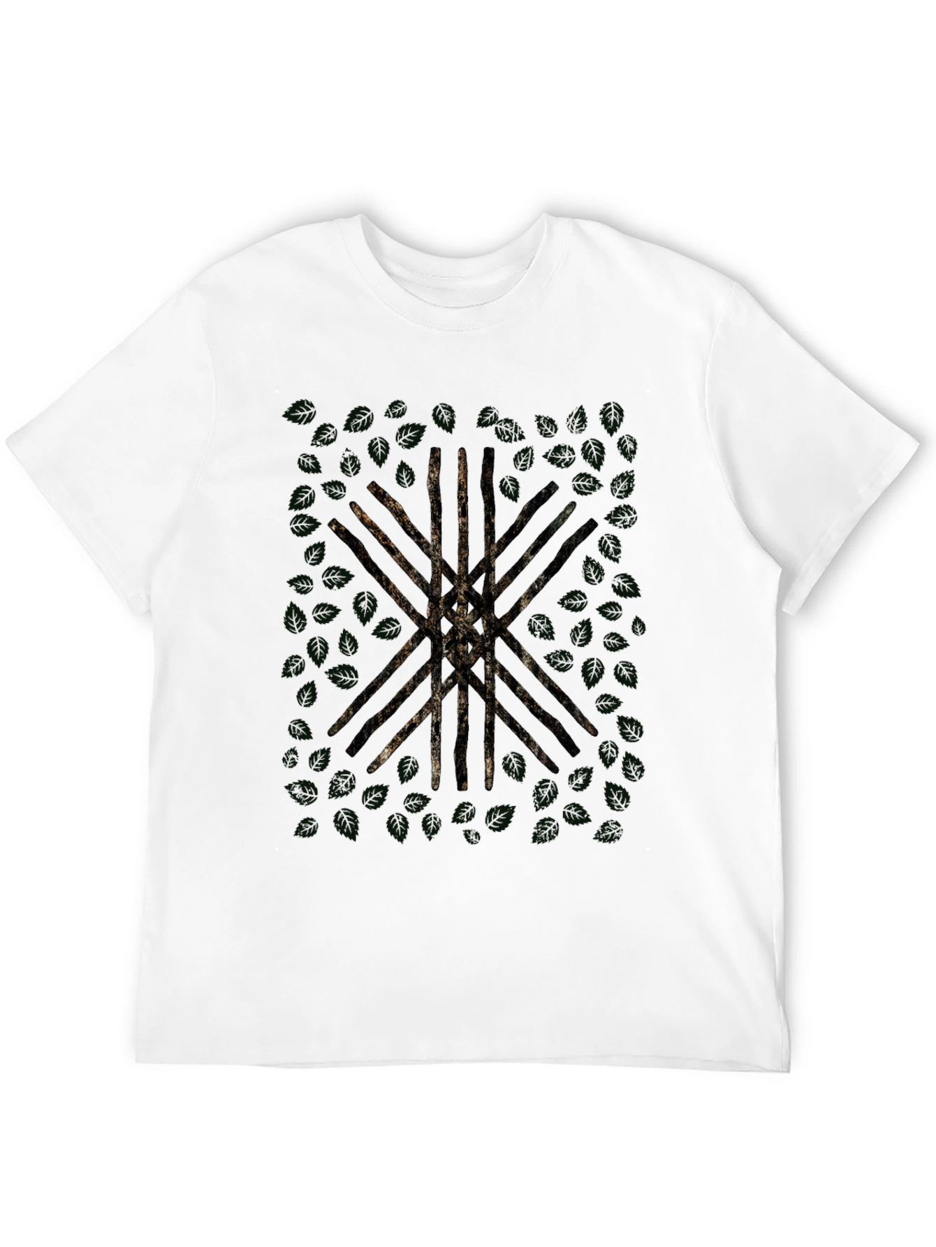 Graphic Print Black Casual T-Shirt