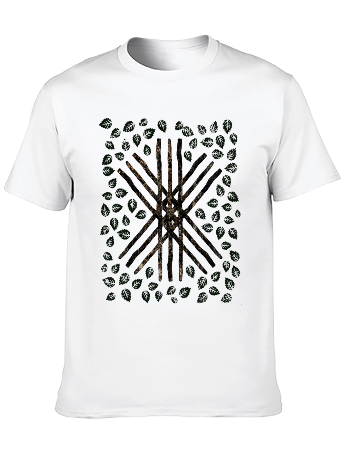 Graphic Print Black Casual T-Shirt