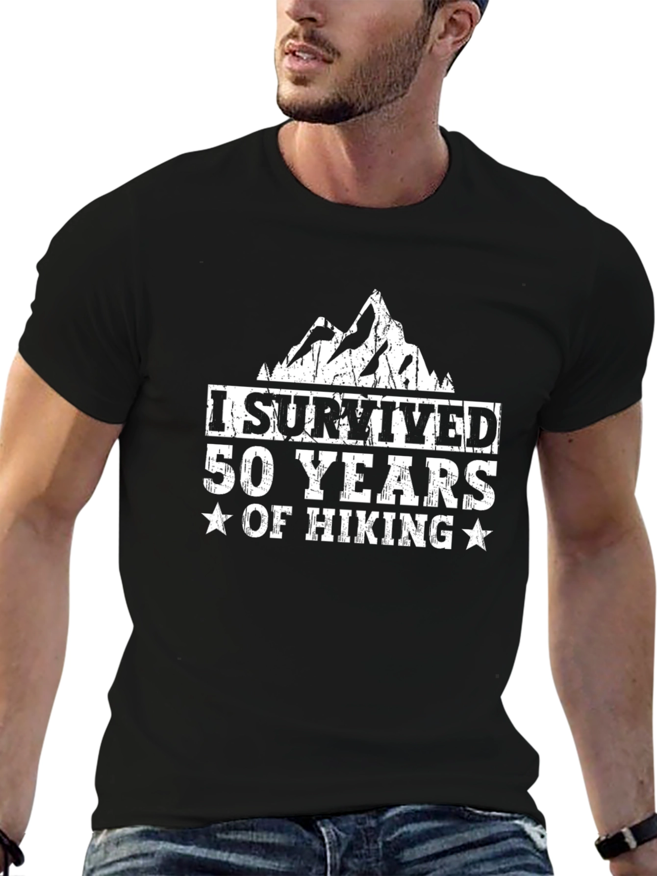 I Survived 50 Years of Hiking T-Shirt
