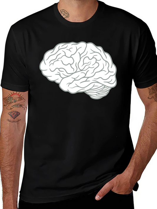 Brain Graphic Tee - Smart Casual