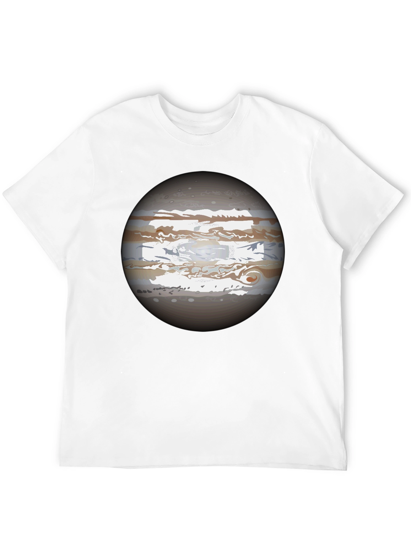 Jupiter Planet Graphic Tee - Unique Space Design T-Shirt