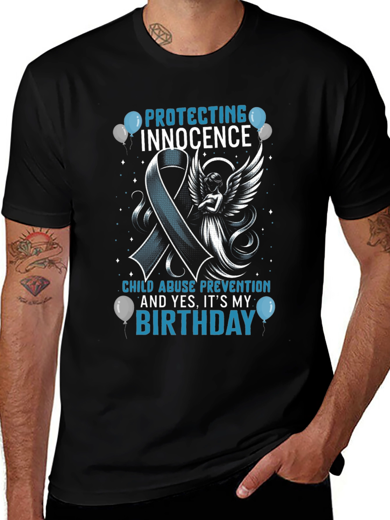 Protecting Innocence Birthday T-Shirt