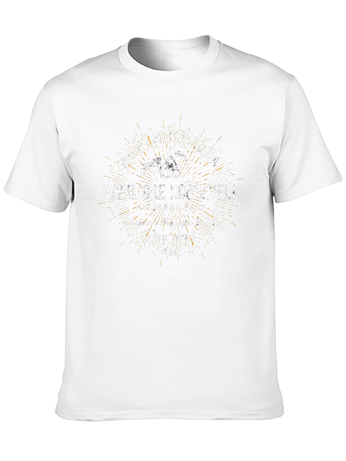 North Dakota Theodore Roosevelt T-Shirt