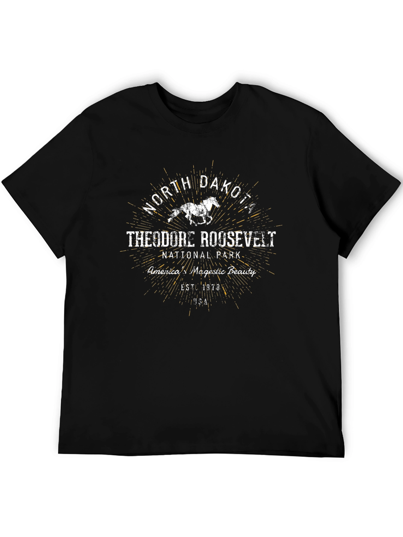 North Dakota Theodore Roosevelt T-Shirt