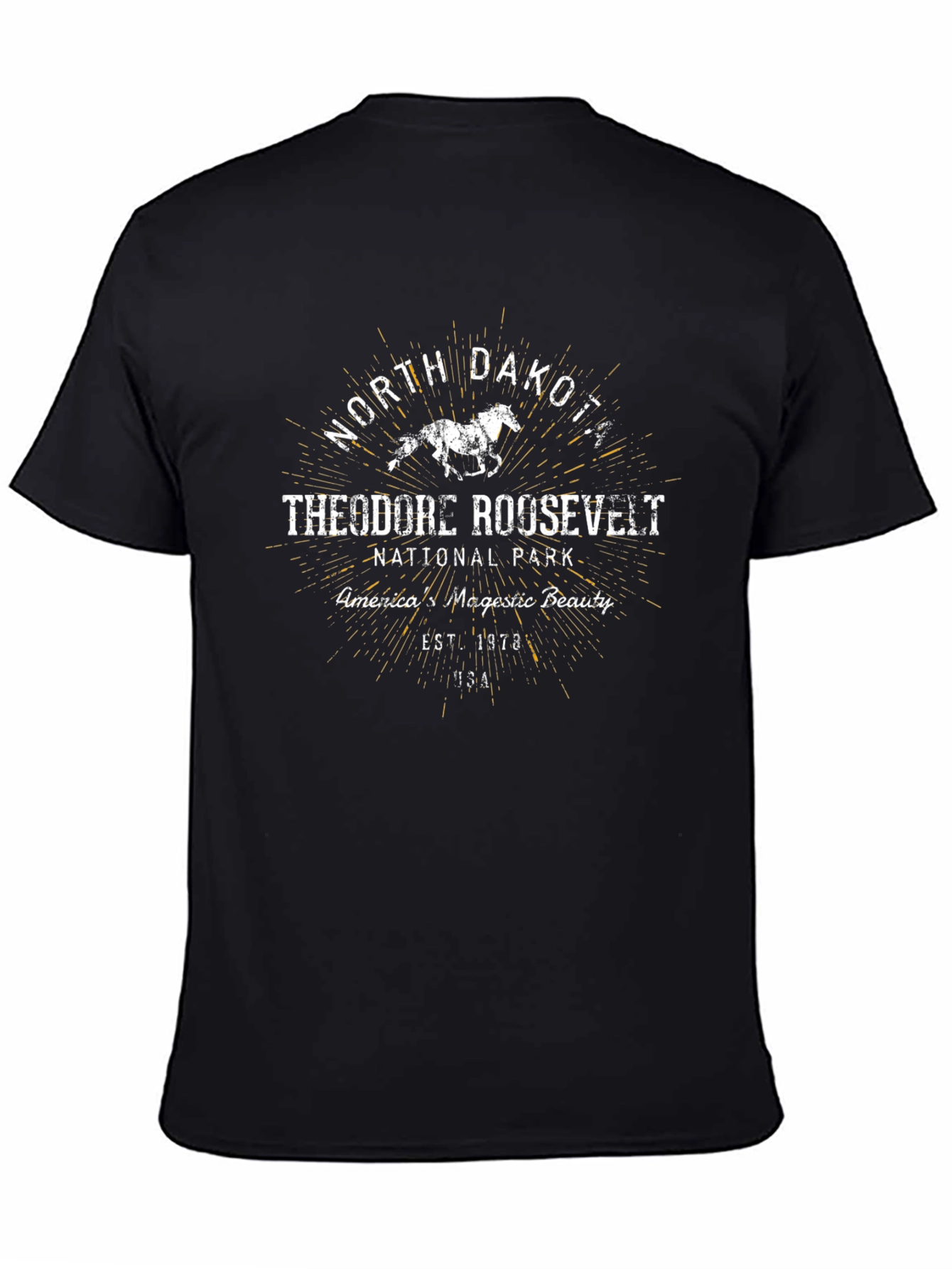 North Dakota Theodore Roosevelt T-Shirt