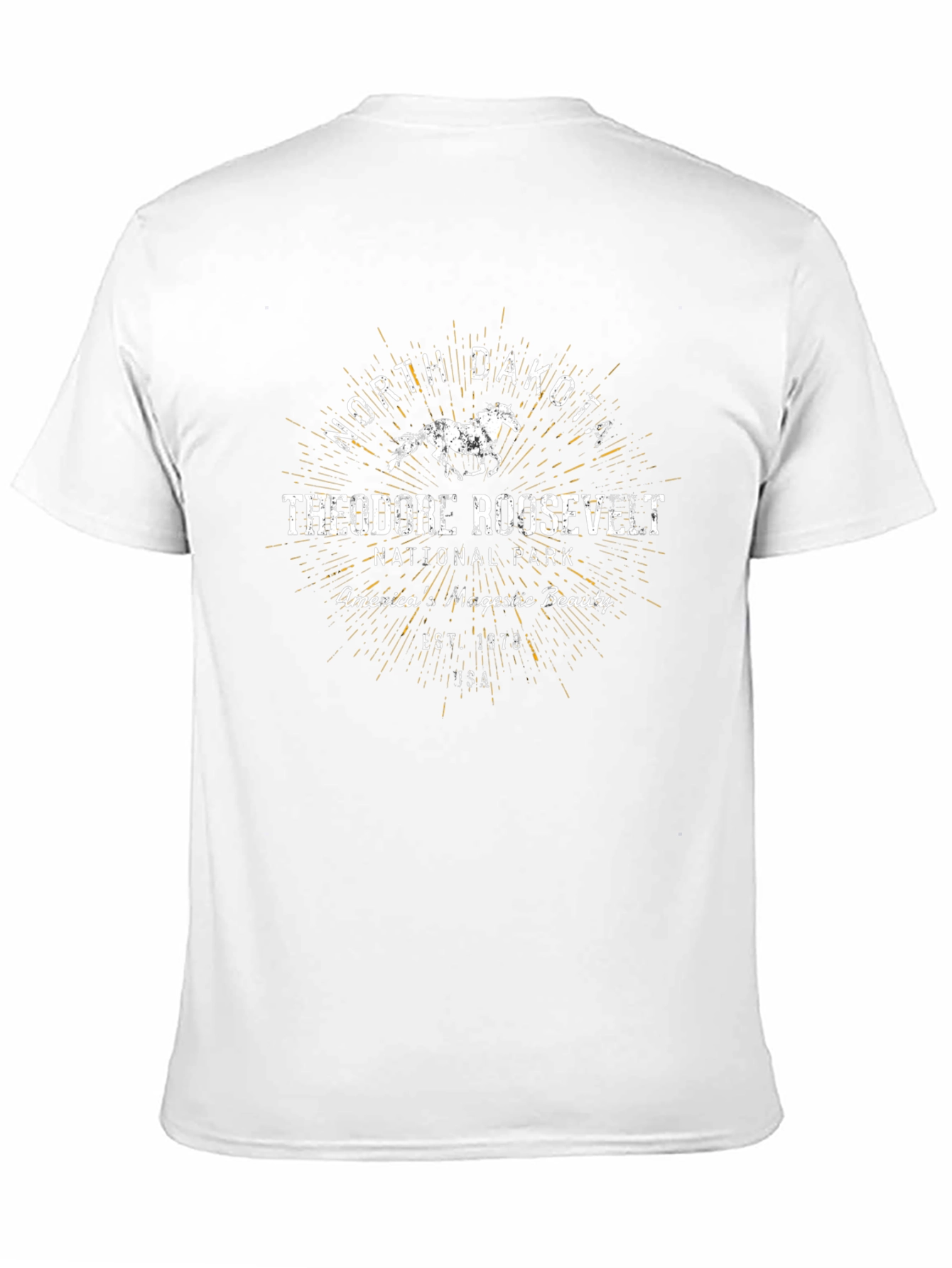 North Dakota Theodore Roosevelt T-Shirt