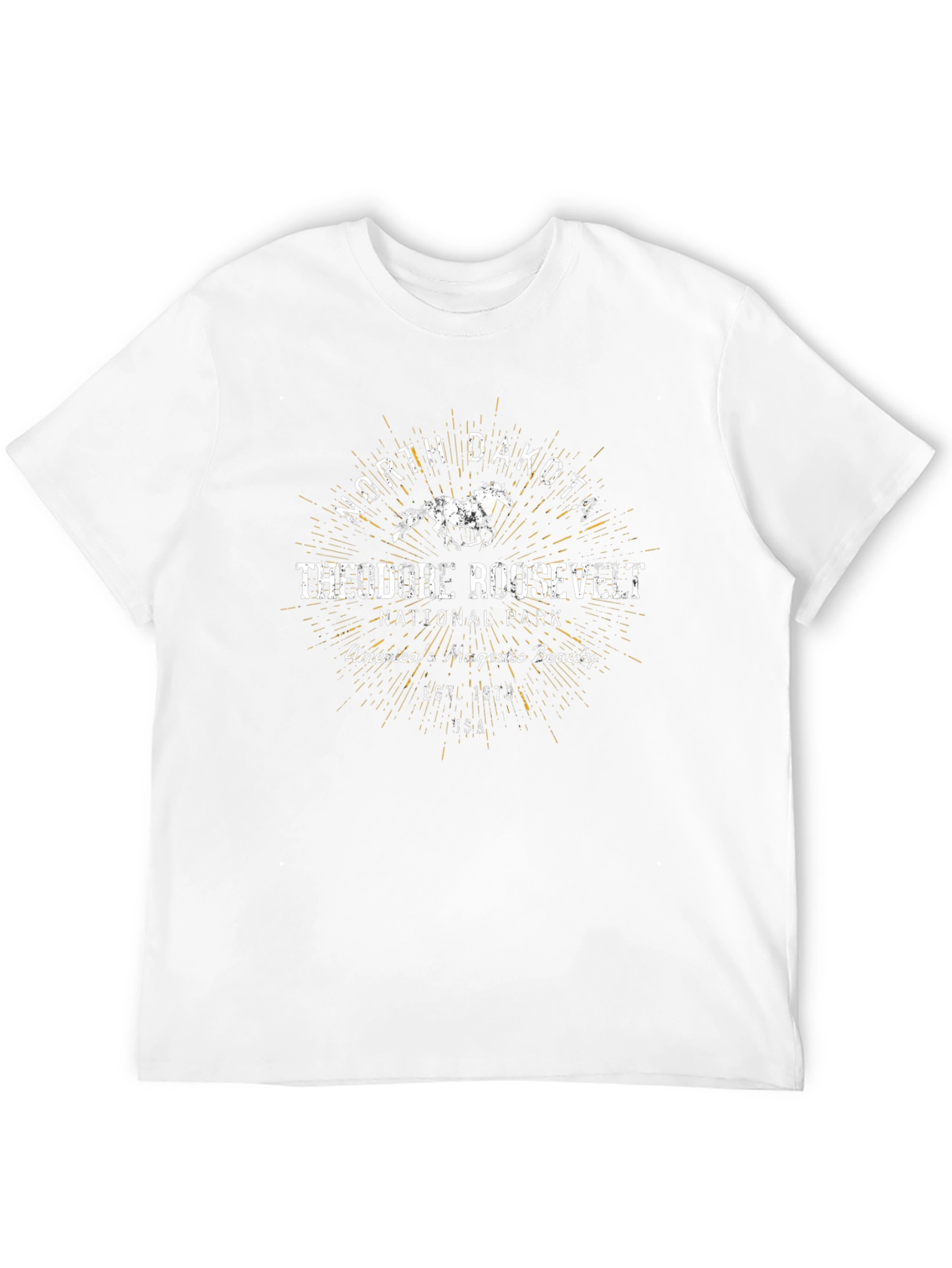 North Dakota Theodore Roosevelt T-Shirt