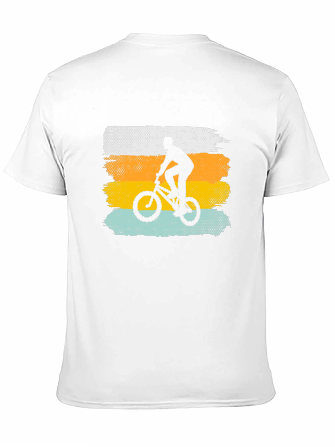 BMX Rider Graphic Tee - Black Cotton T-Shirt