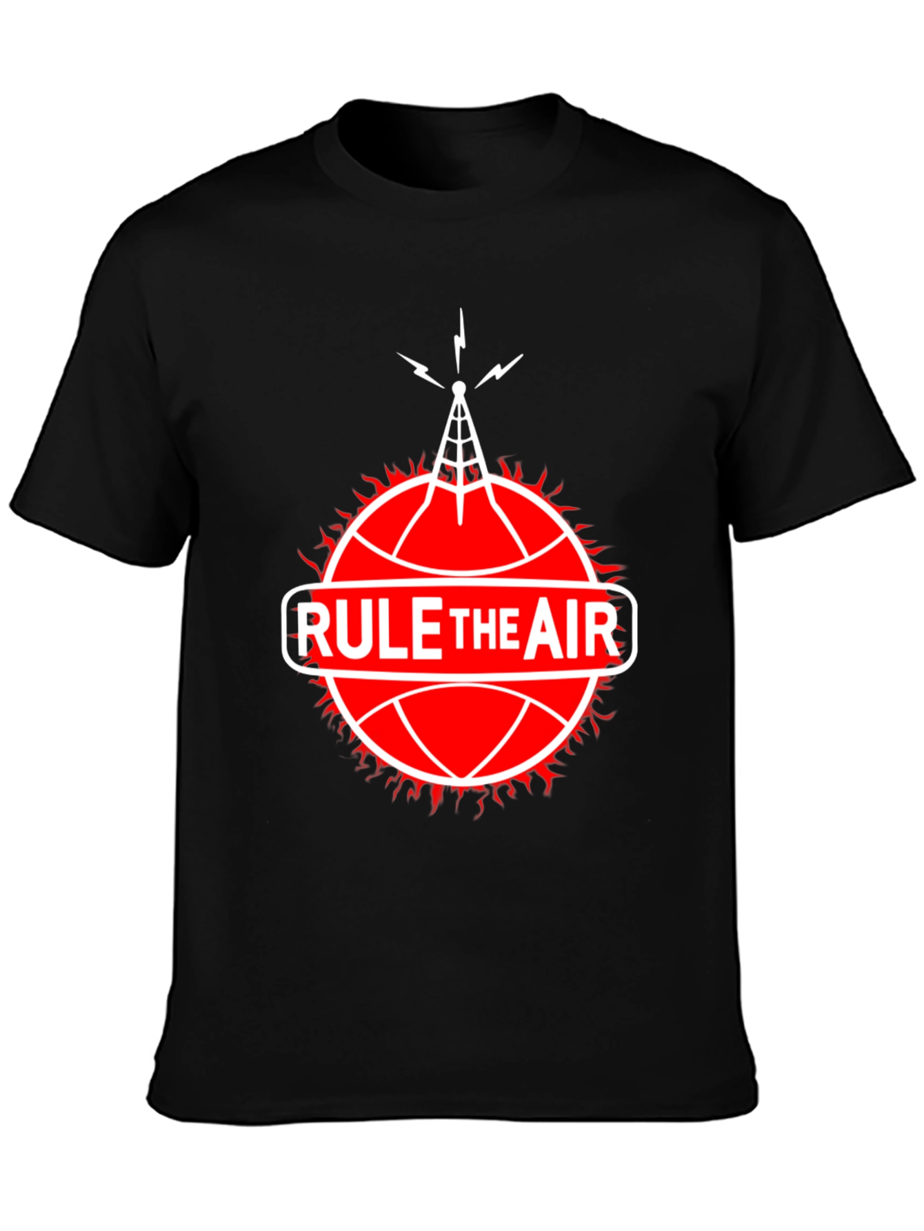 Rule the Air T-Shirt - Radio Tower Graphic Tee