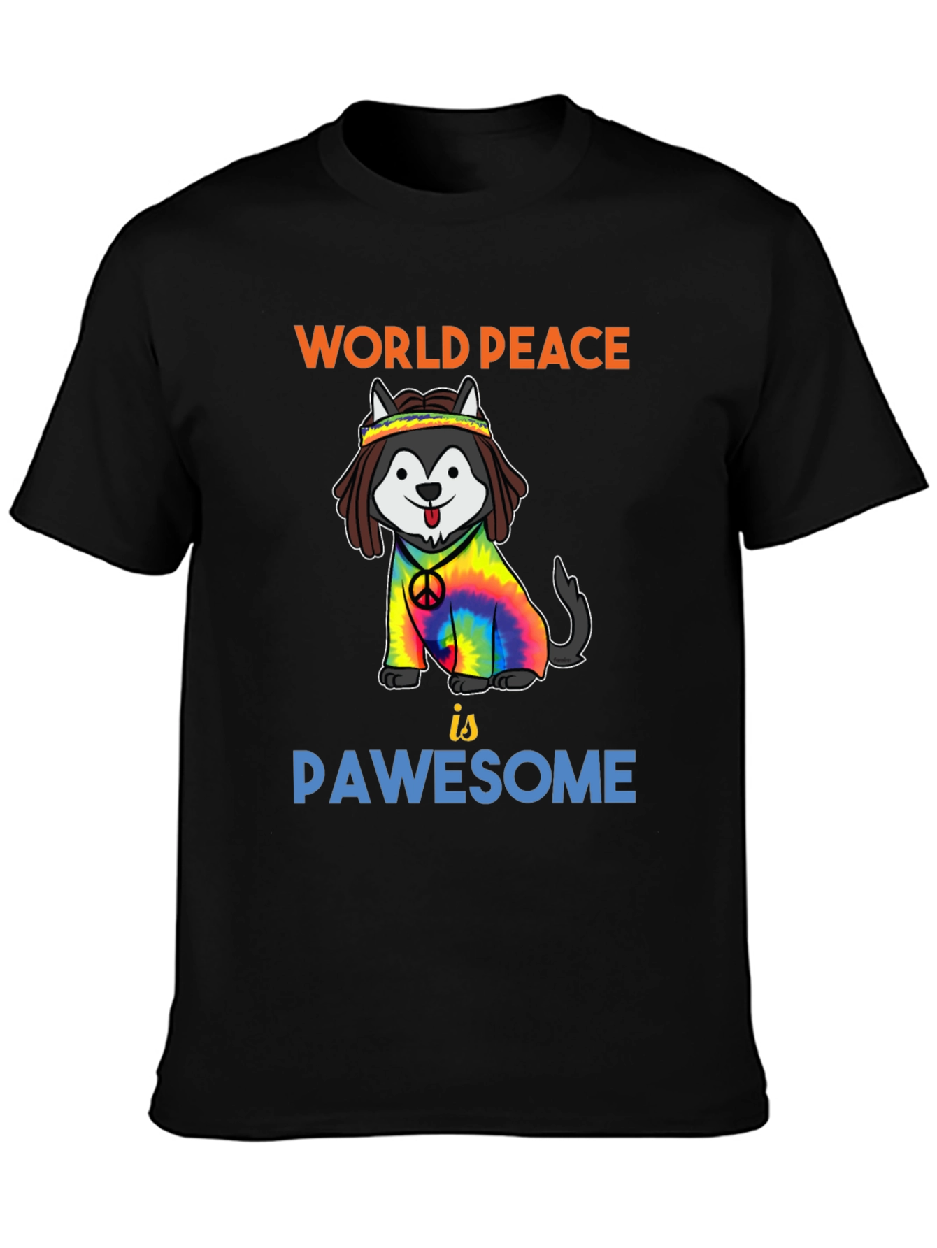 World Peace Pawsome Dog T-Shirt