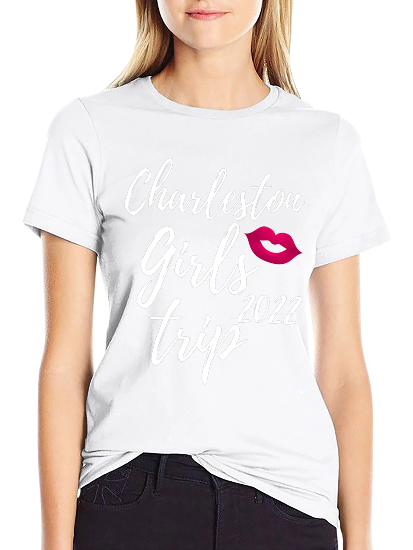 Charleston Girls Trip 2022 Black T-Shirt