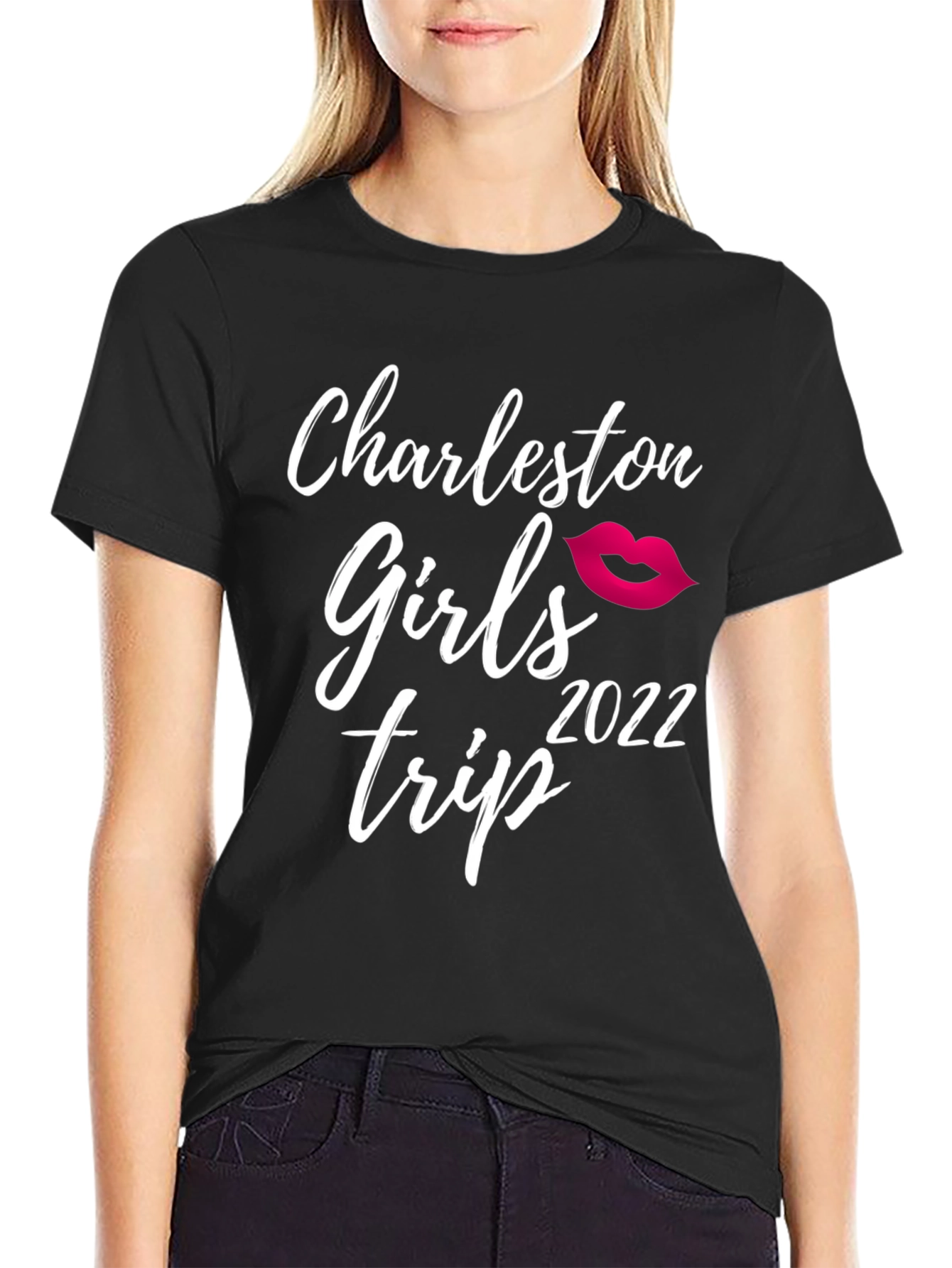 Charleston Girls Trip 2022 Black T-Shirt