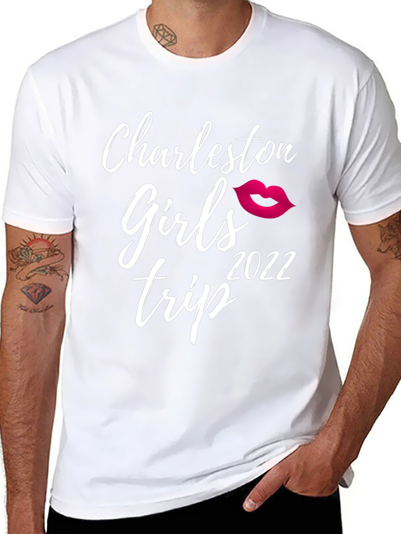 Charleston Girls Trip 2022 Black T-Shirt