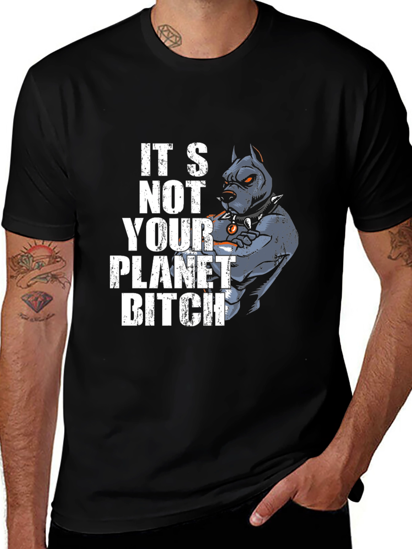 Its Not Your Planet Pitbull T-Shirt