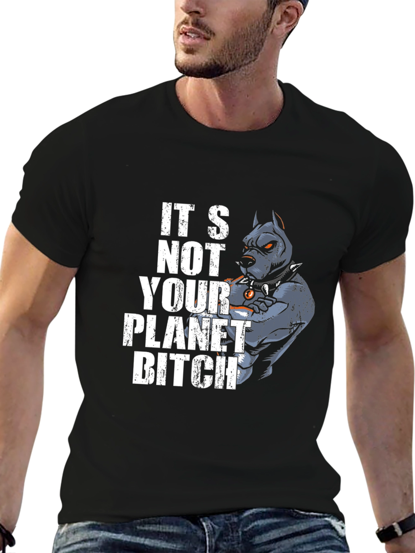 Its Not Your Planet Pitbull T-Shirt