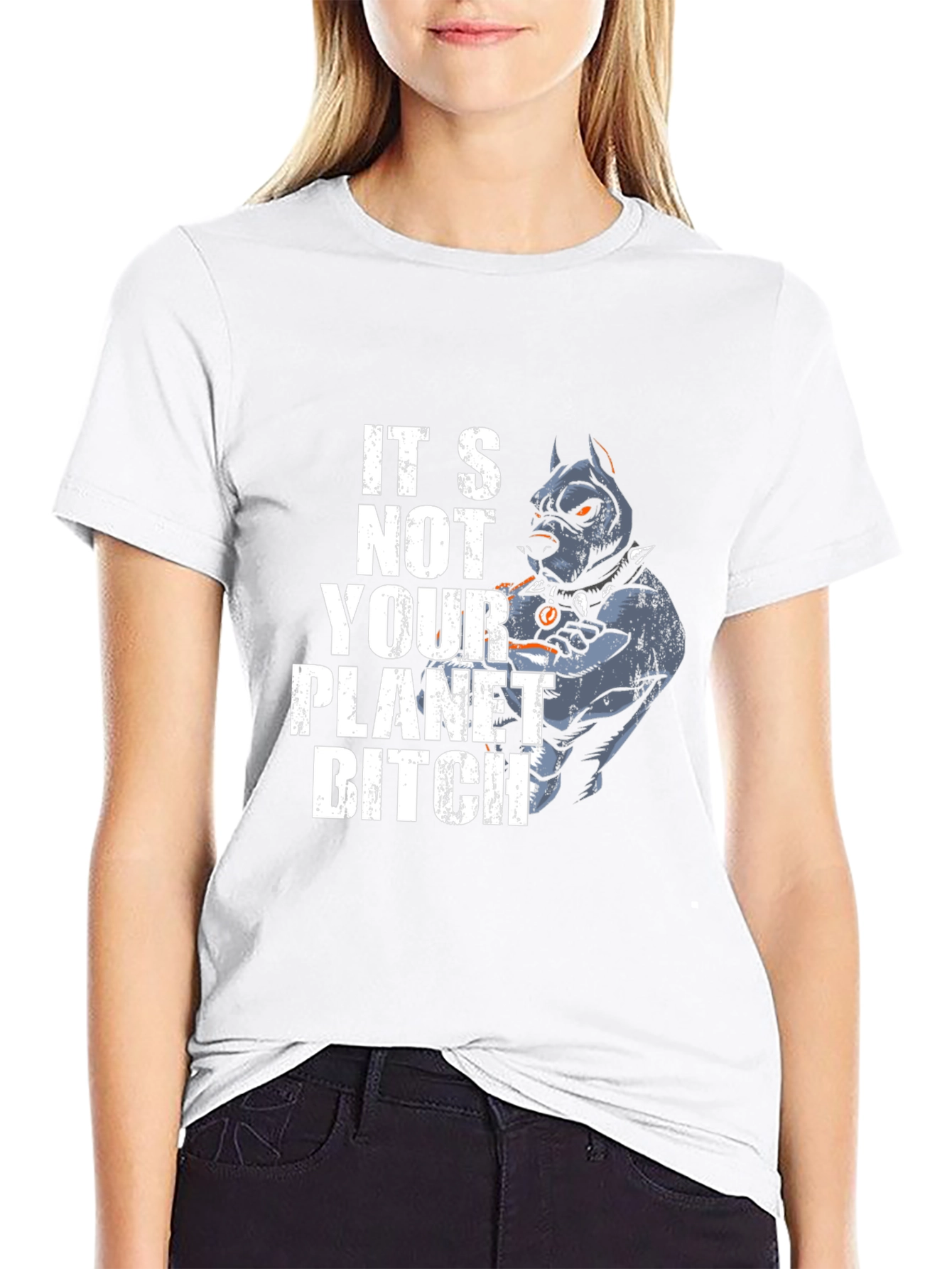 Its Not Your Planet Pitbull T-Shirt