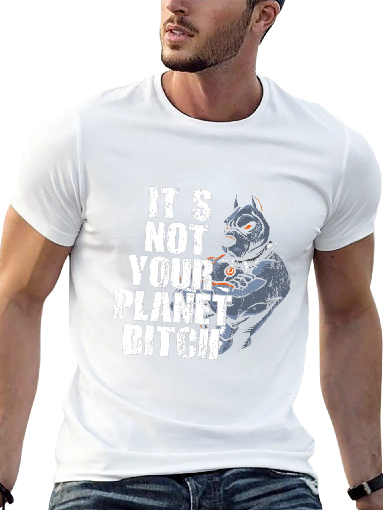 Its Not Your Planet Pitbull T-Shirt