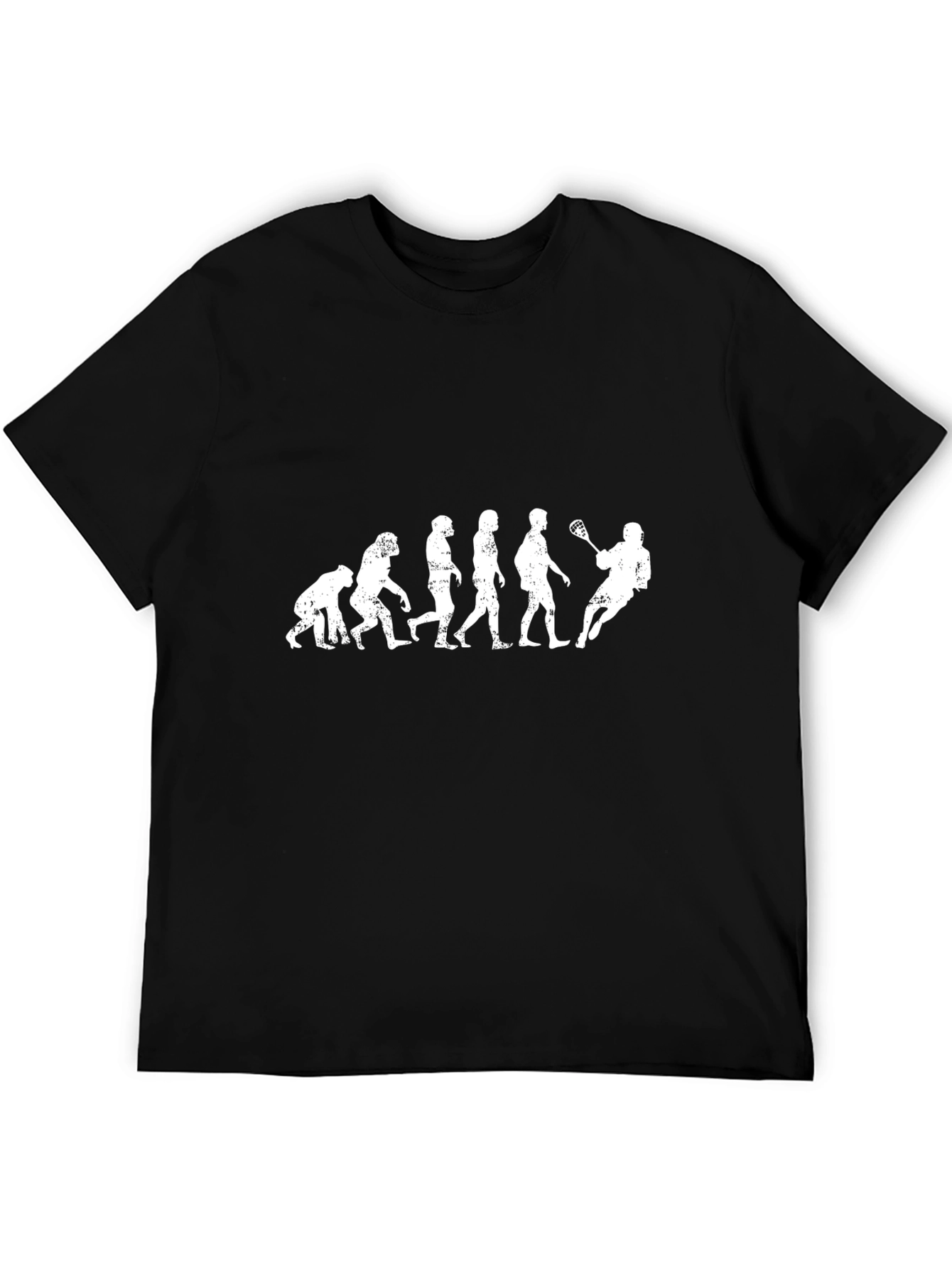 Lacrosse Evolution T-Shirt -  Funny Sports Tee