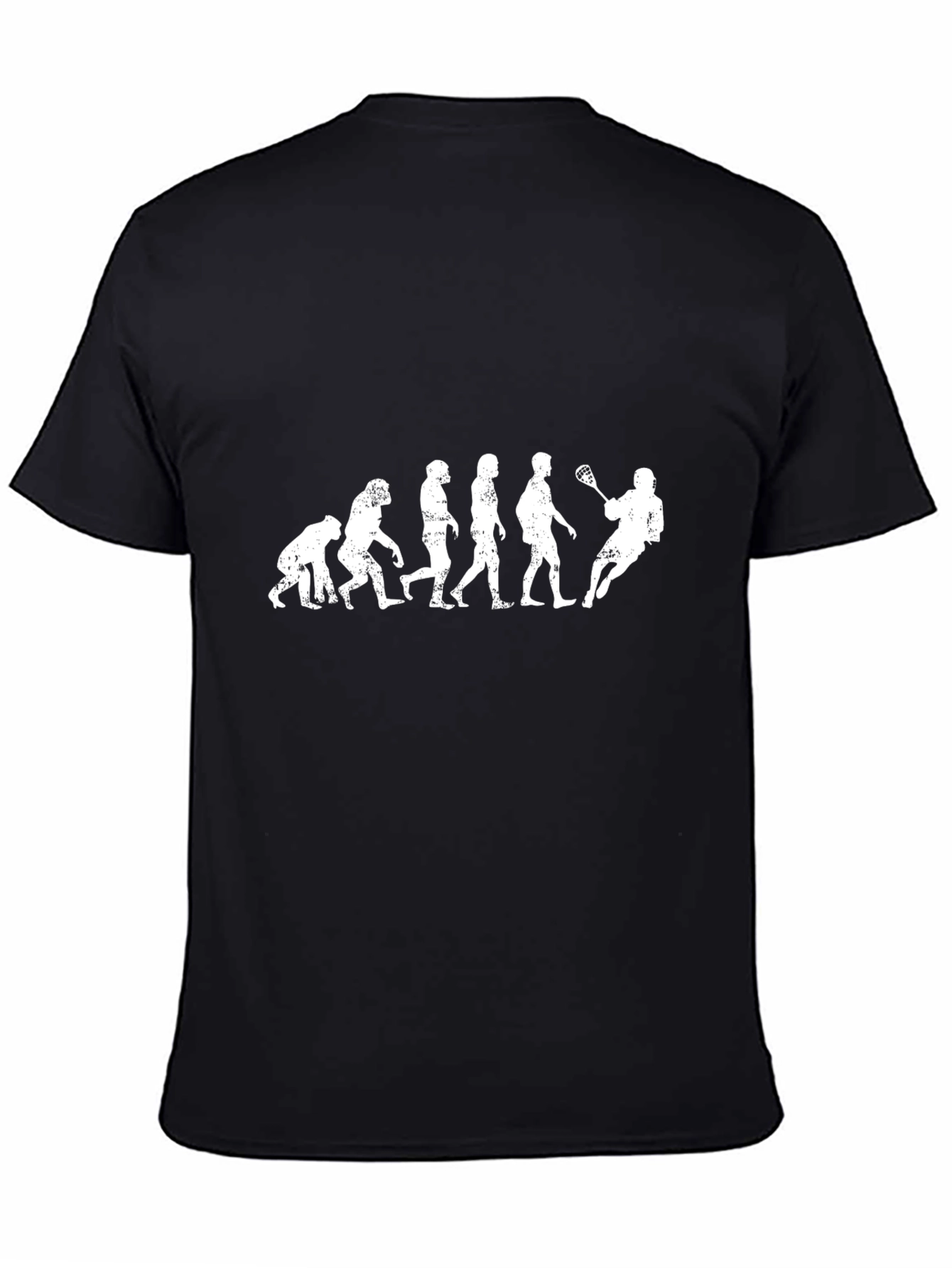 Lacrosse Evolution T-Shirt -  Funny Sports Tee