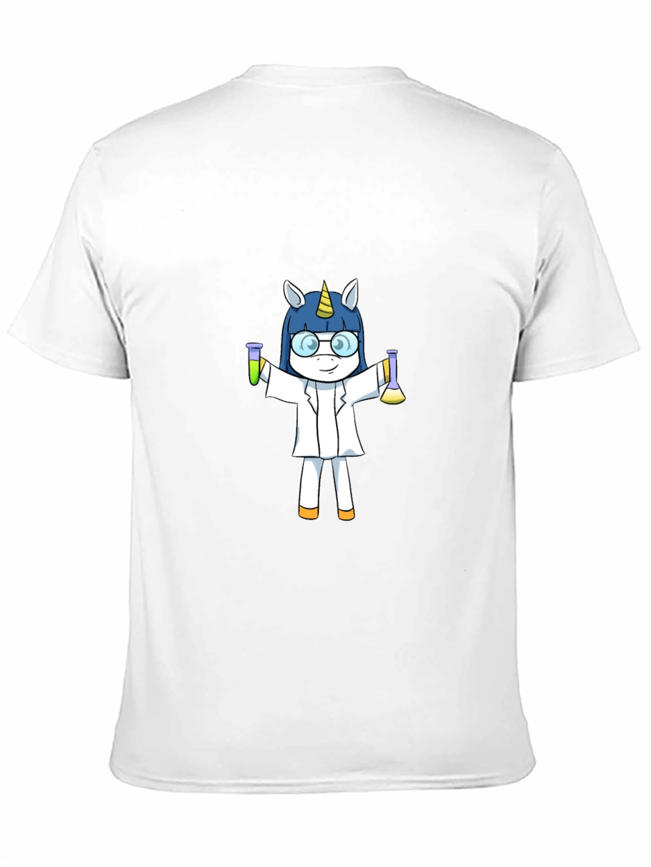 Unicorn Scientist Graphic T-Shirt