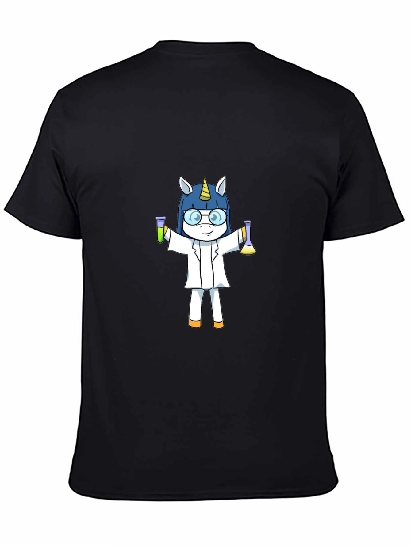 Unicorn Scientist Graphic T-Shirt
