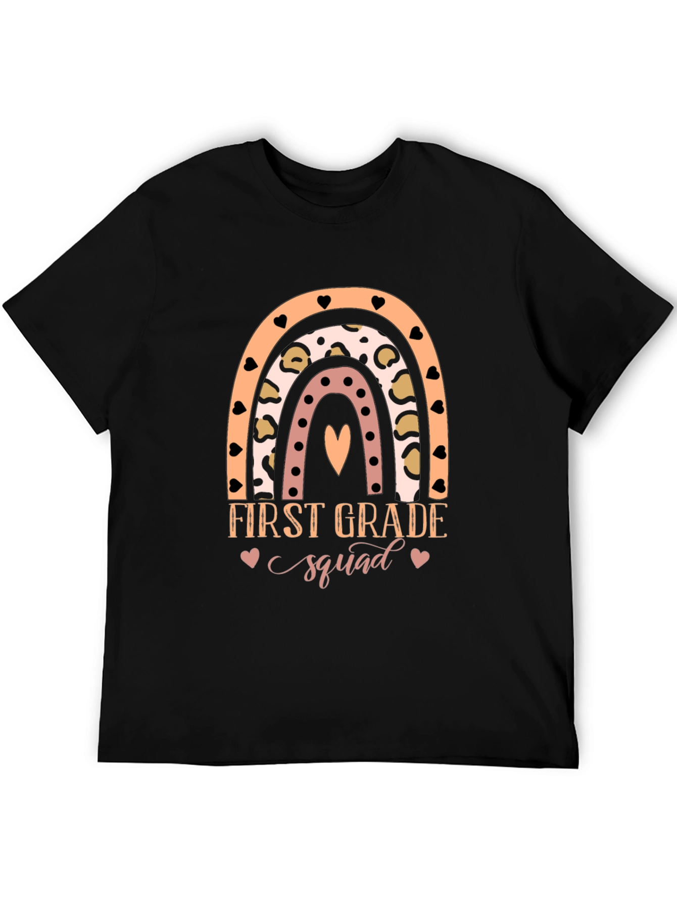 First Grade Squad Rainbow T-Shirt
