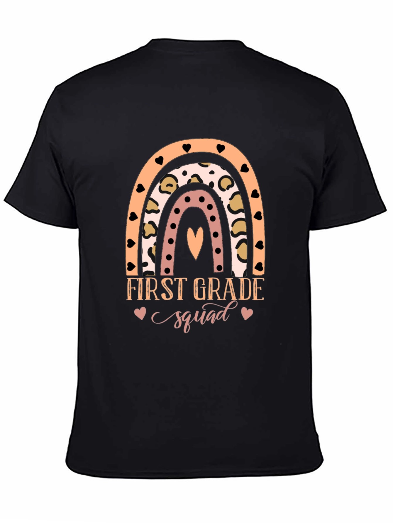 First Grade Squad Rainbow T-Shirt
