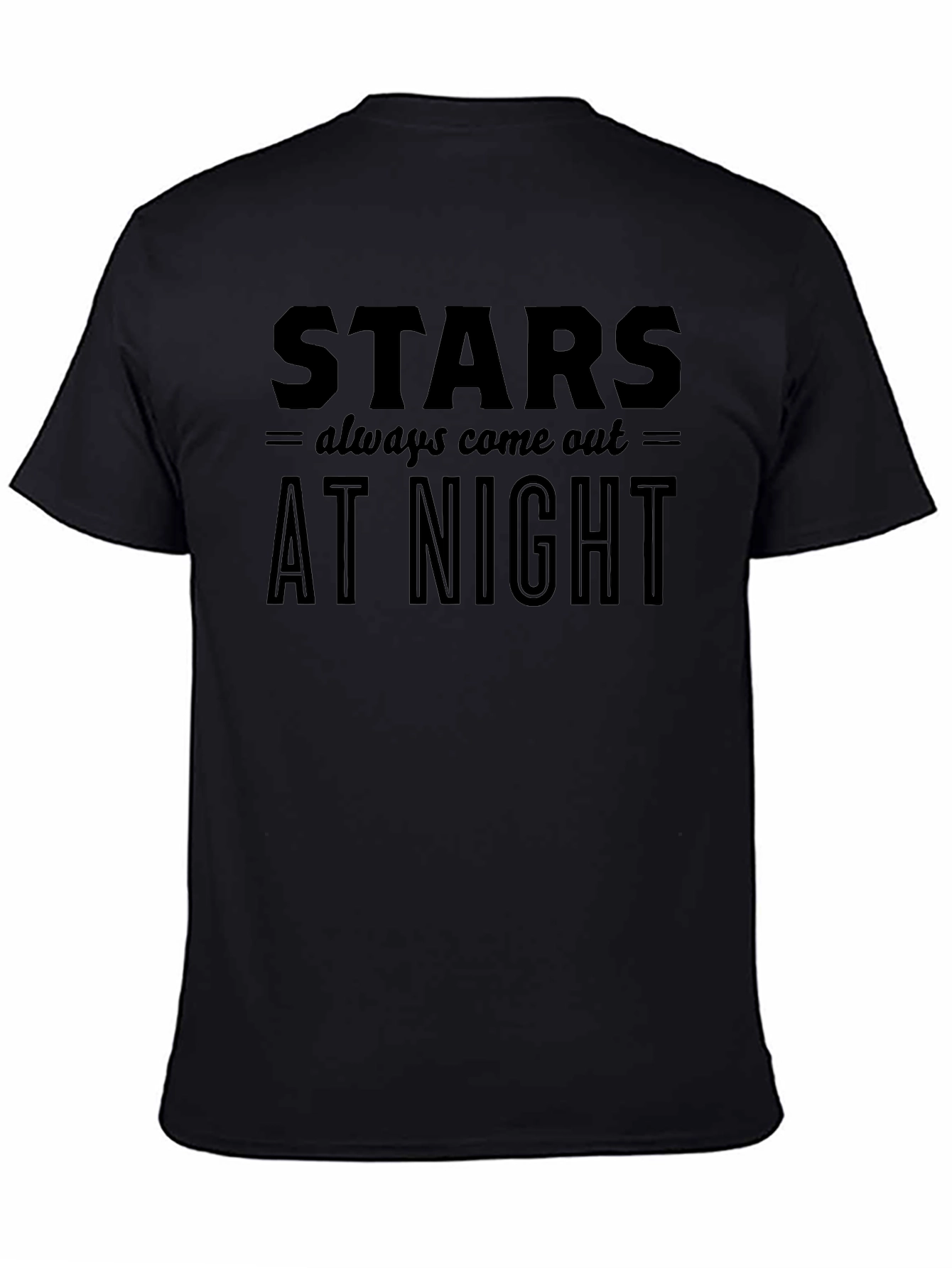 Stars Come Out At Night Graphic T-Shirt