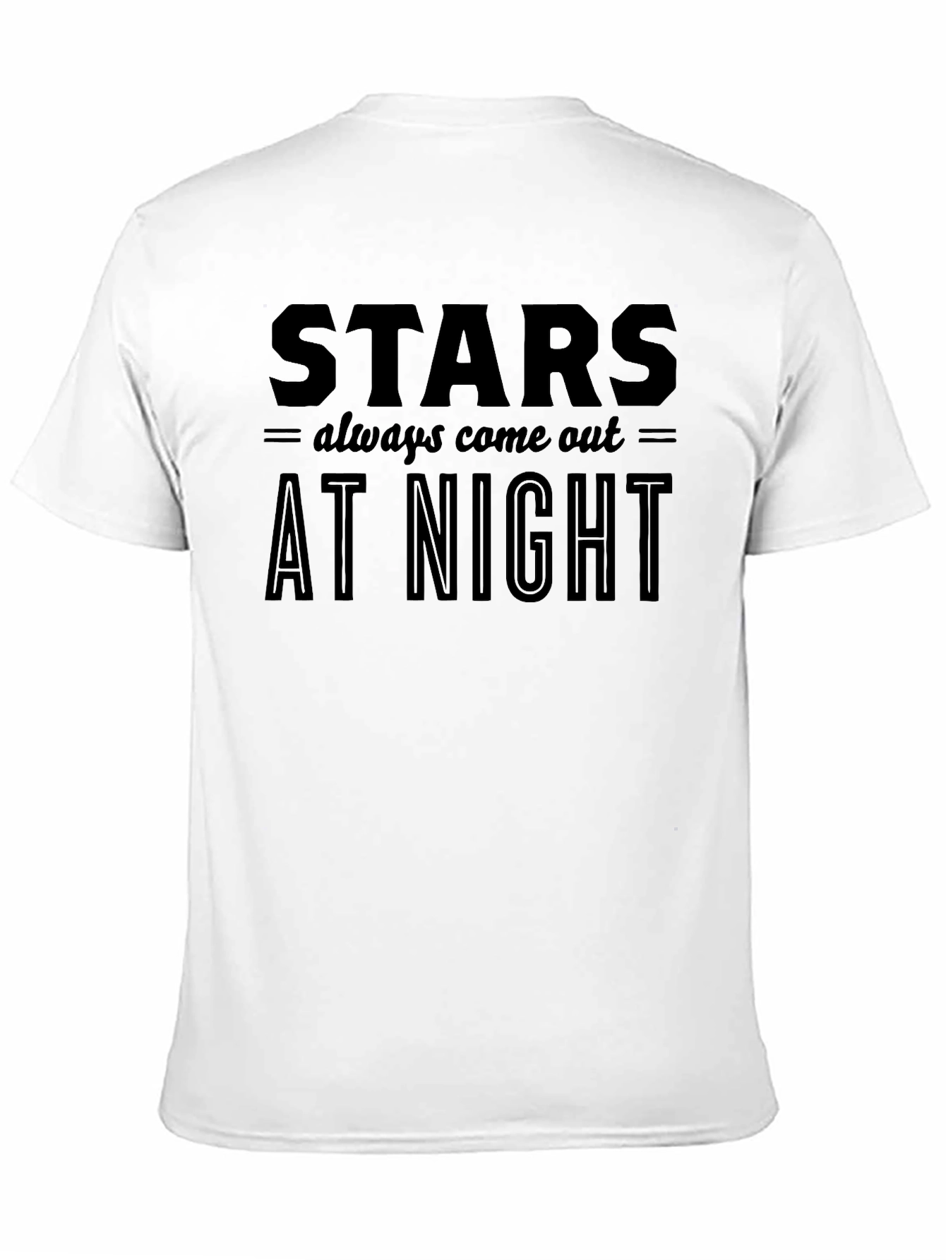 Stars Come Out At Night Graphic T-Shirt