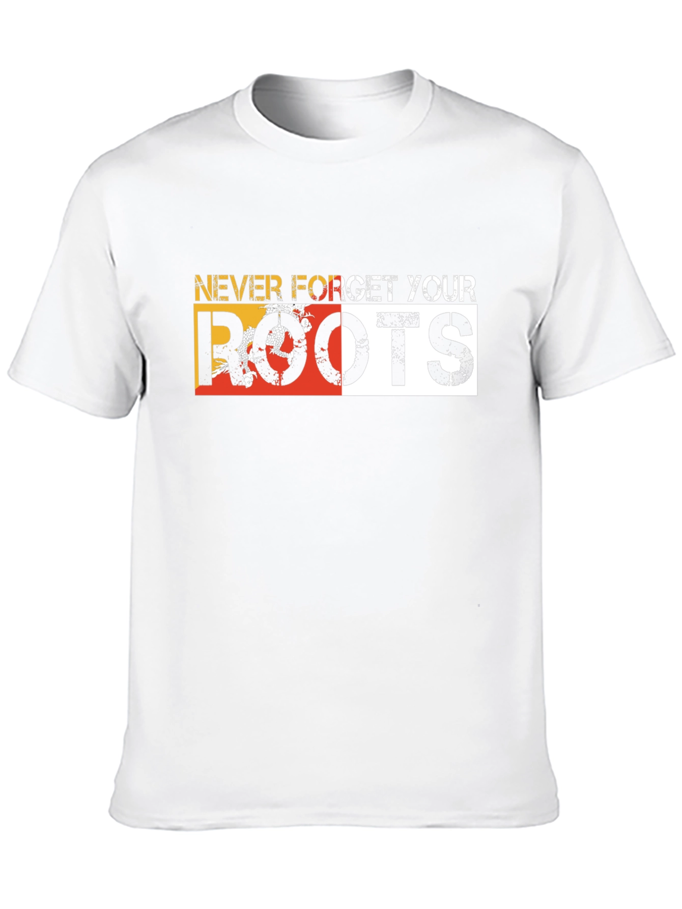 Never Forget Your Roots Graphic Tee - Black