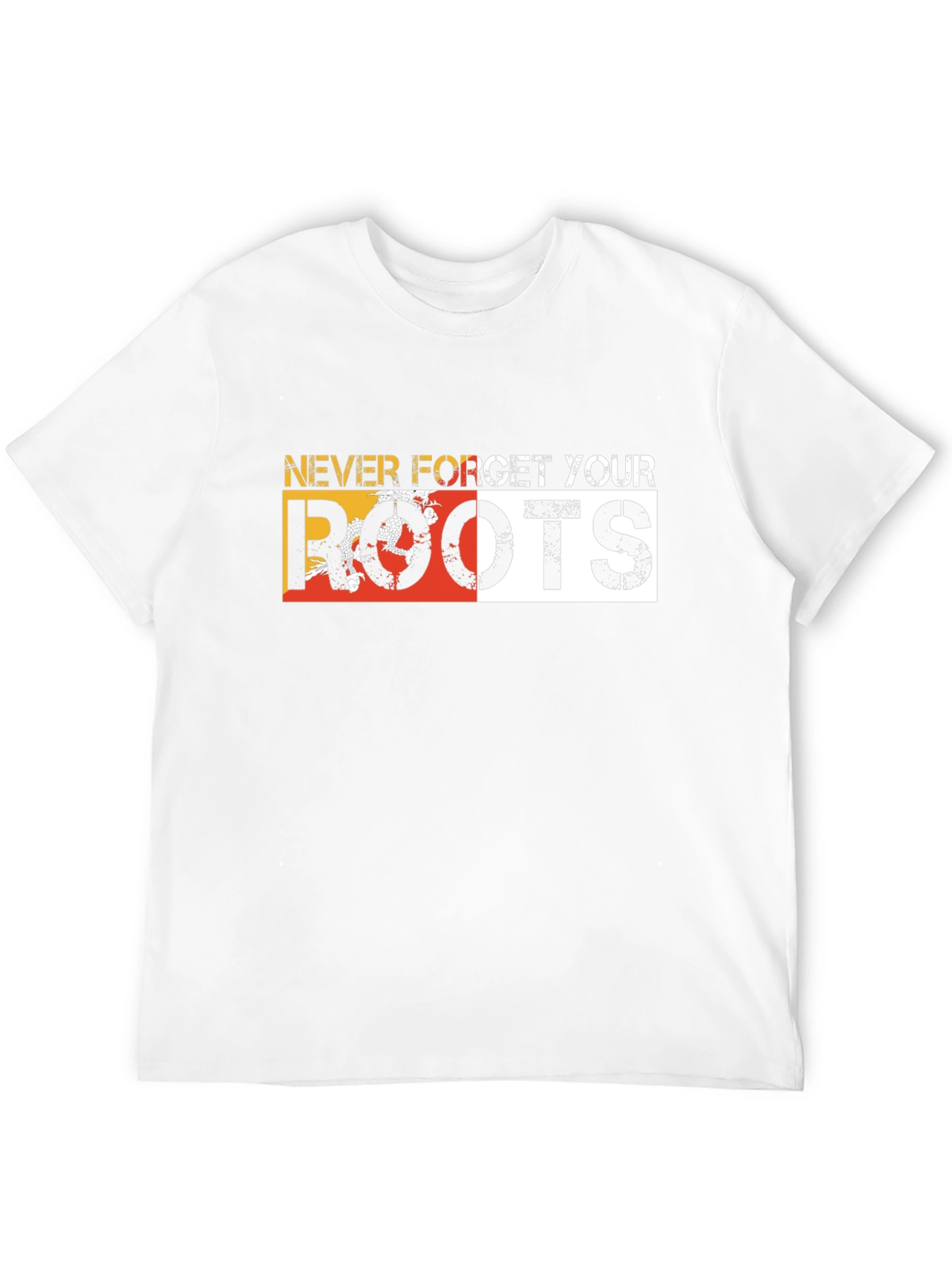 Never Forget Your Roots Graphic Tee - Black