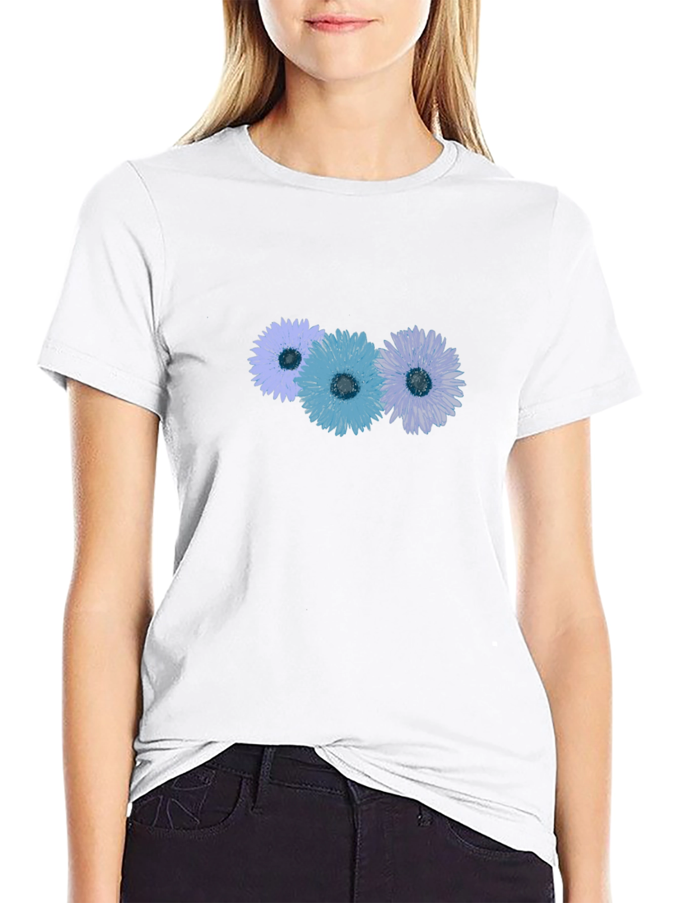 Floral Print Tee - Stylish and Comfortable