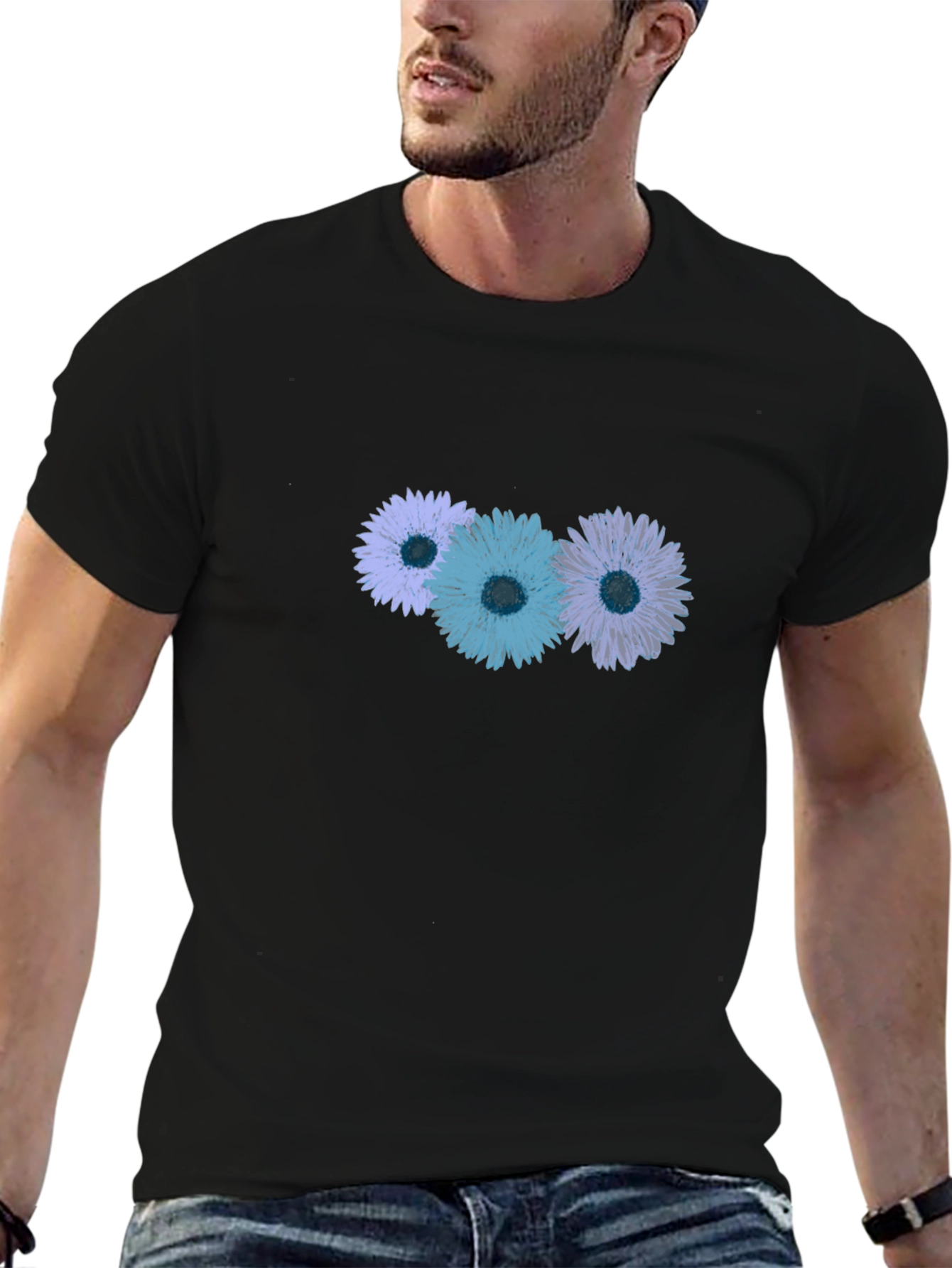 Floral Print Tee - Stylish and Comfortable