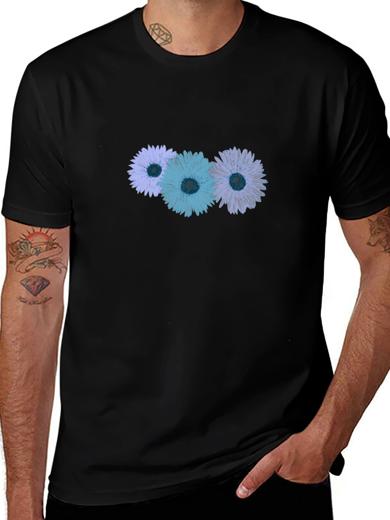 Floral Print Tee - Stylish and Comfortable