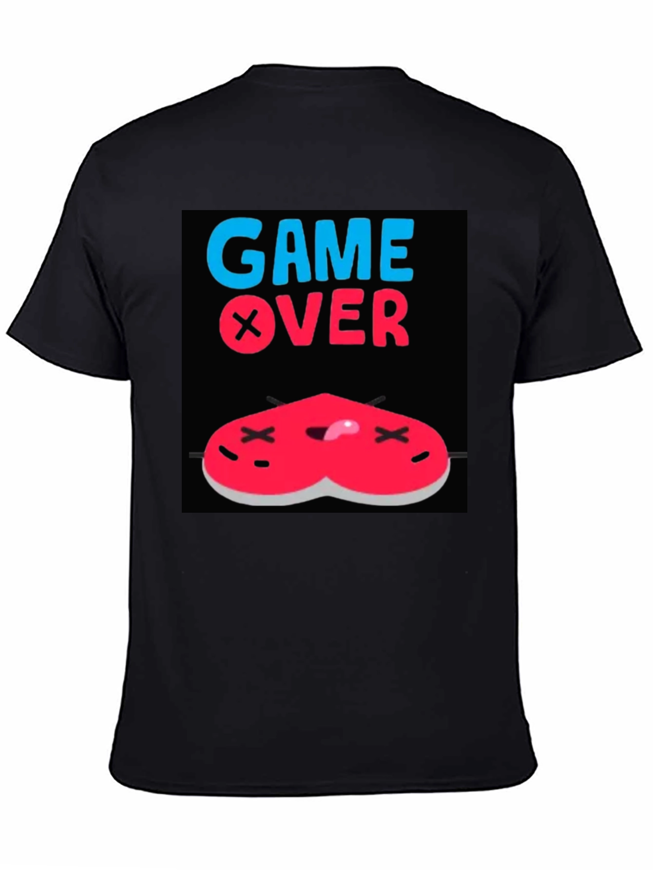Game Over Heart T-Shirt - Gamer Style Tee