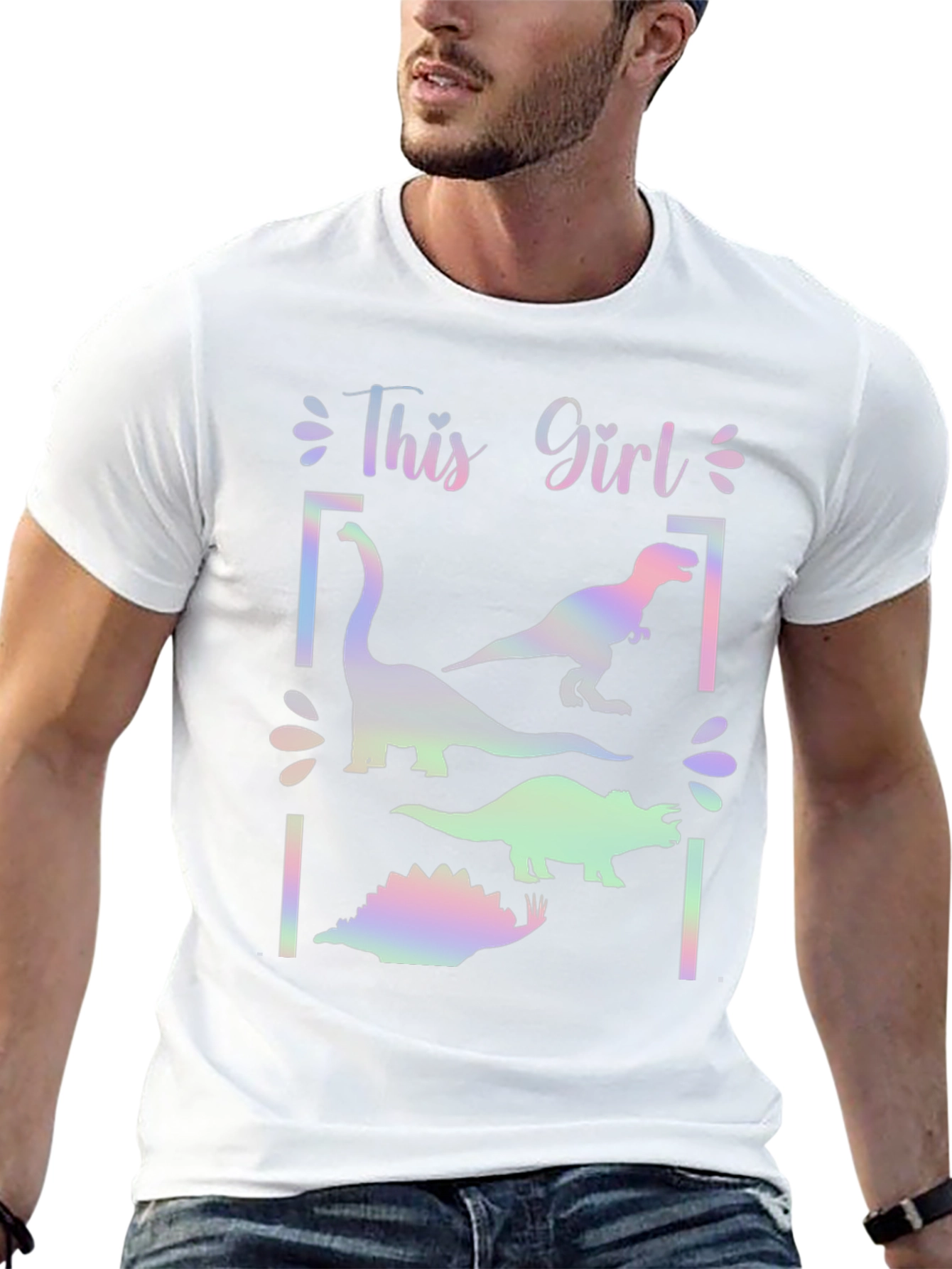 This Girl Loves Dinosaurs T-Shirt