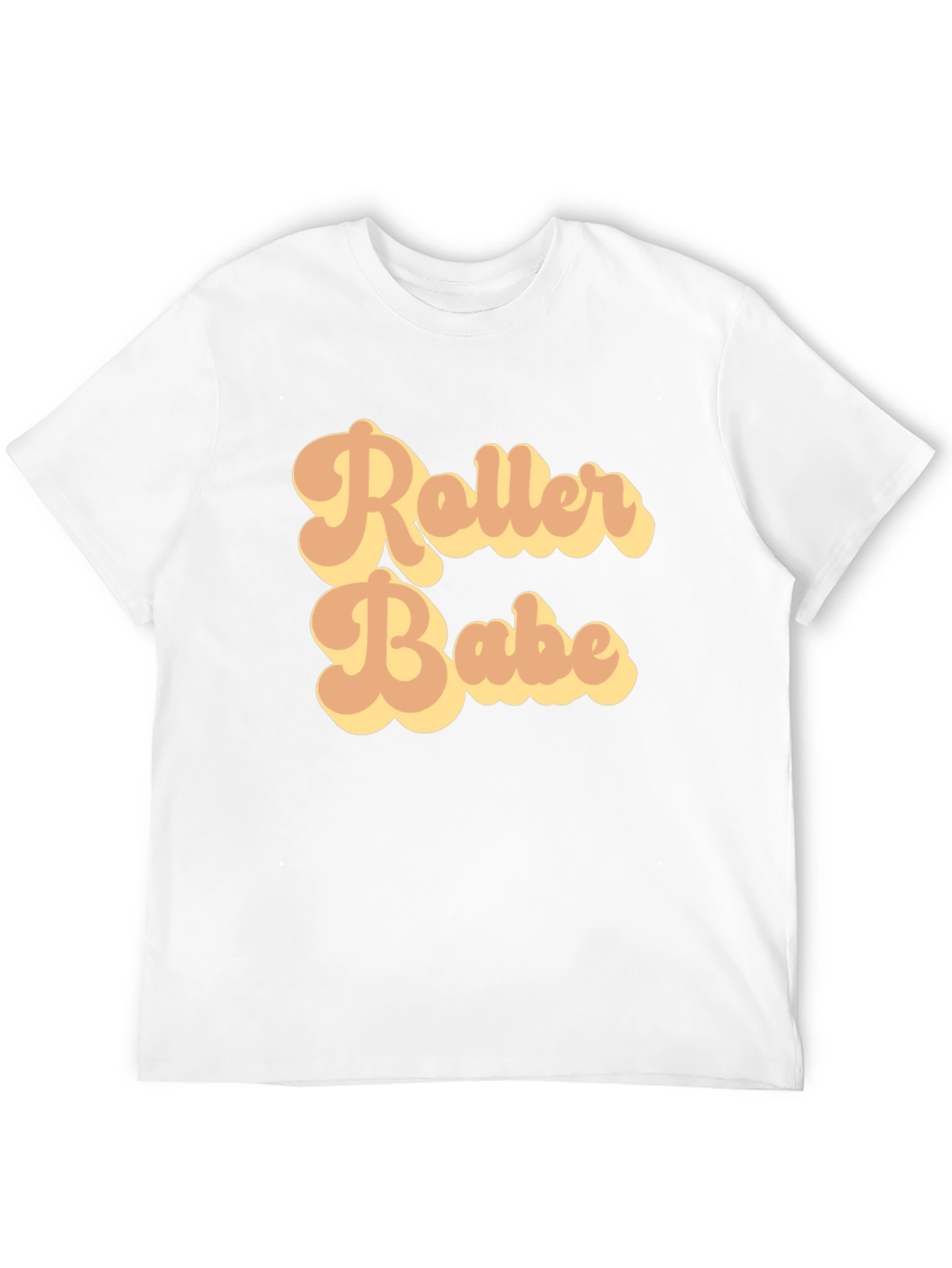 Retro Roller Babe Graphic T-Shirt - Trendy Style