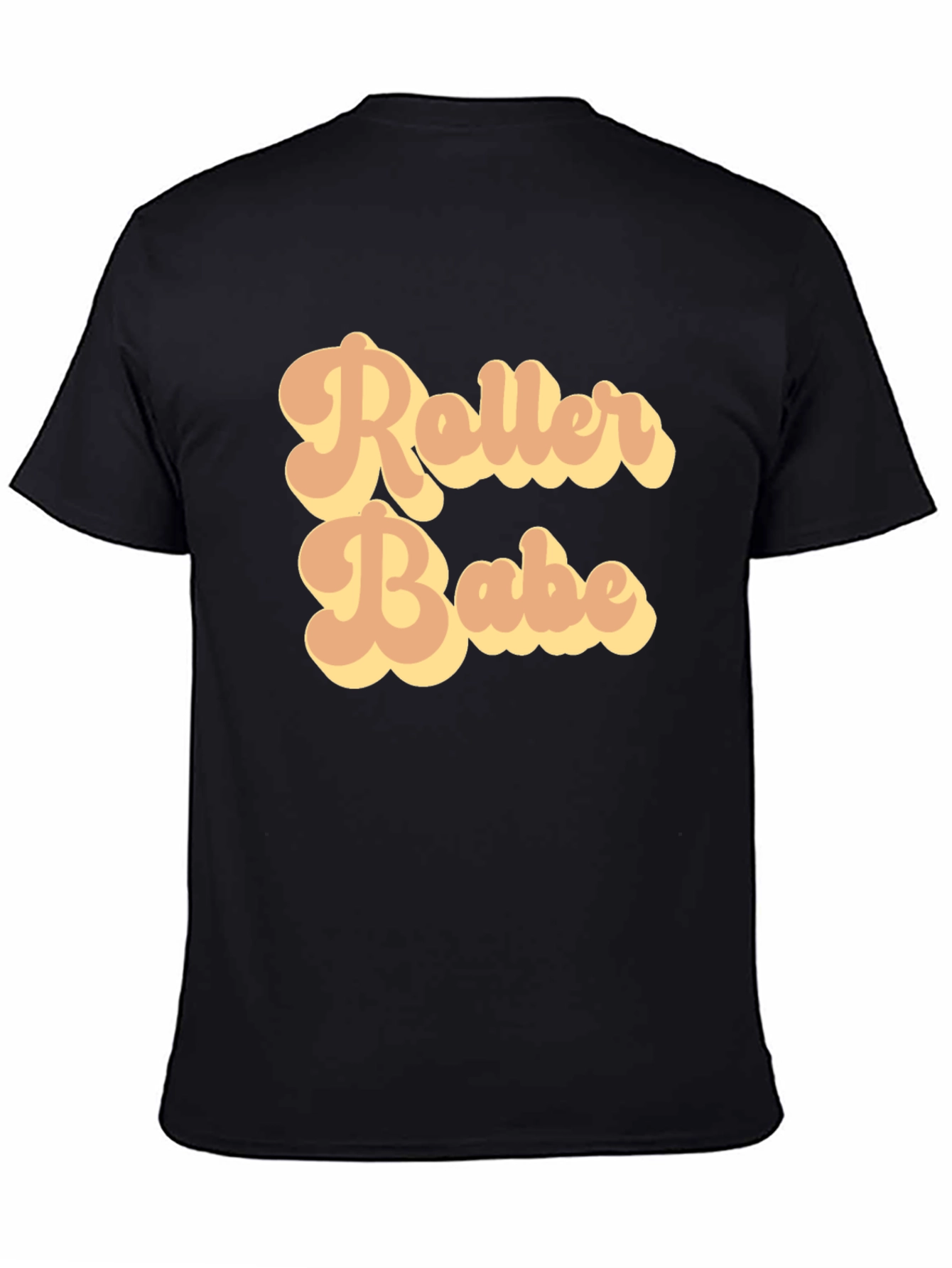 Retro Roller Babe Graphic T-Shirt - Trendy Style