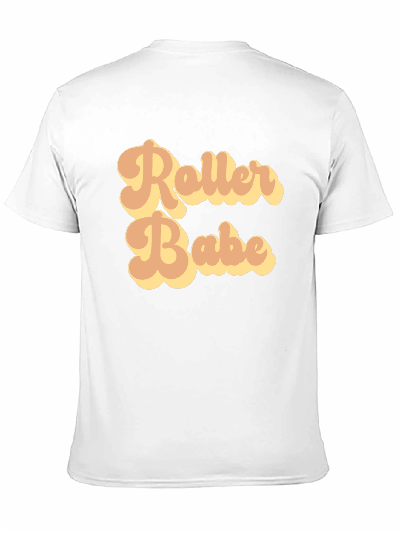 Retro Roller Babe Graphic T-Shirt - Trendy Style