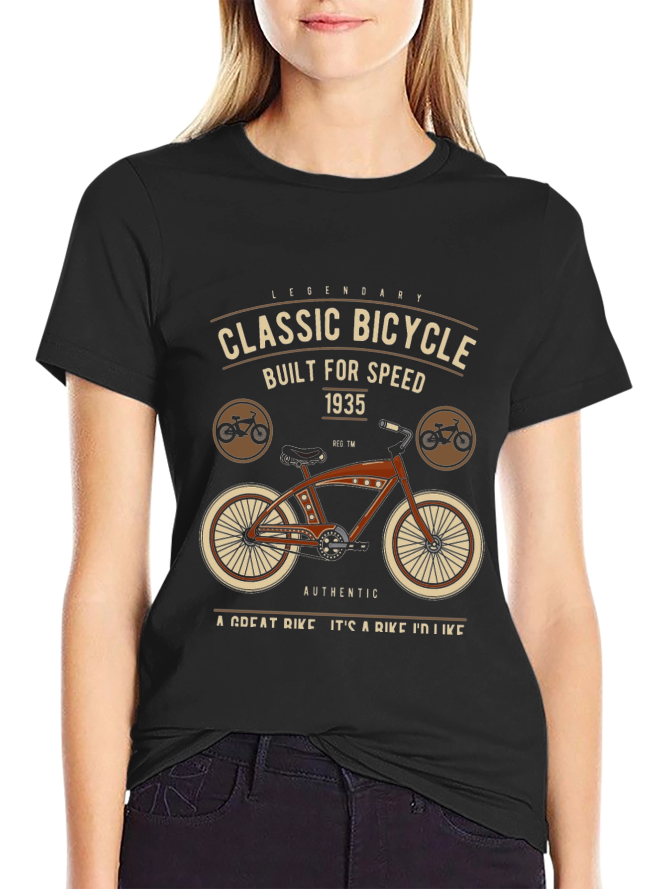 Classic Bicycle Graphic T-Shirt