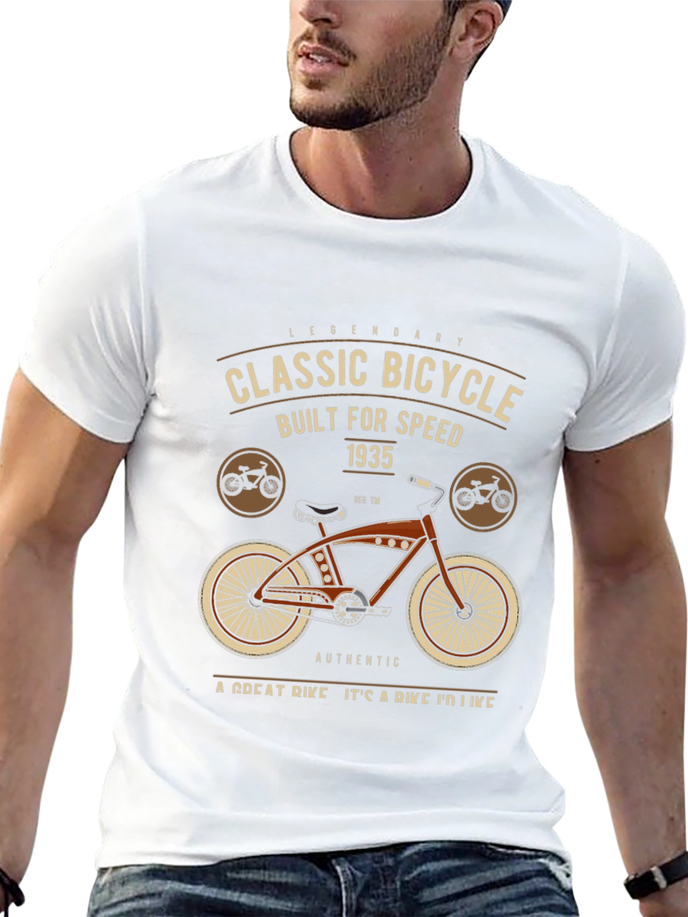 Classic Bicycle Graphic T-Shirt