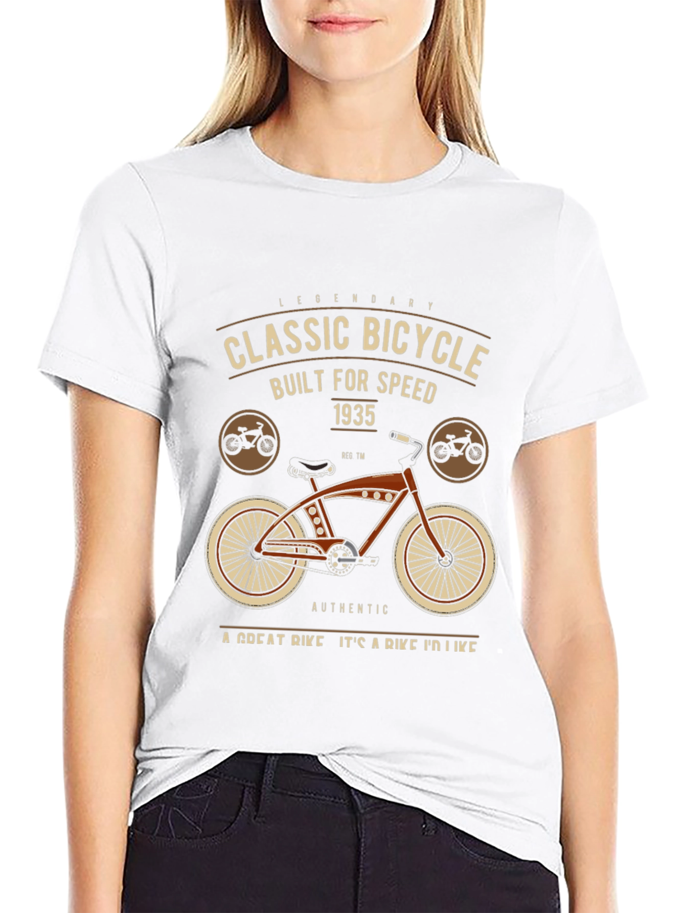 Classic Bicycle Graphic T-Shirt