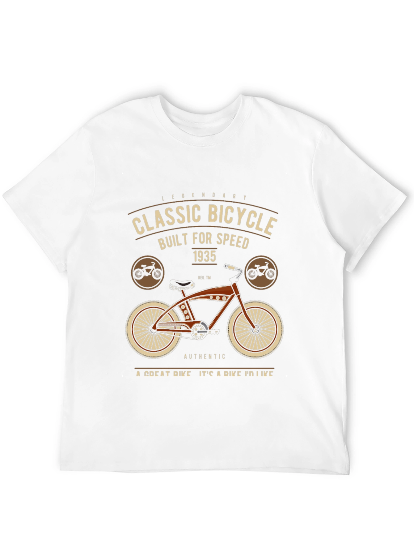 Classic Bicycle Graphic T-Shirt