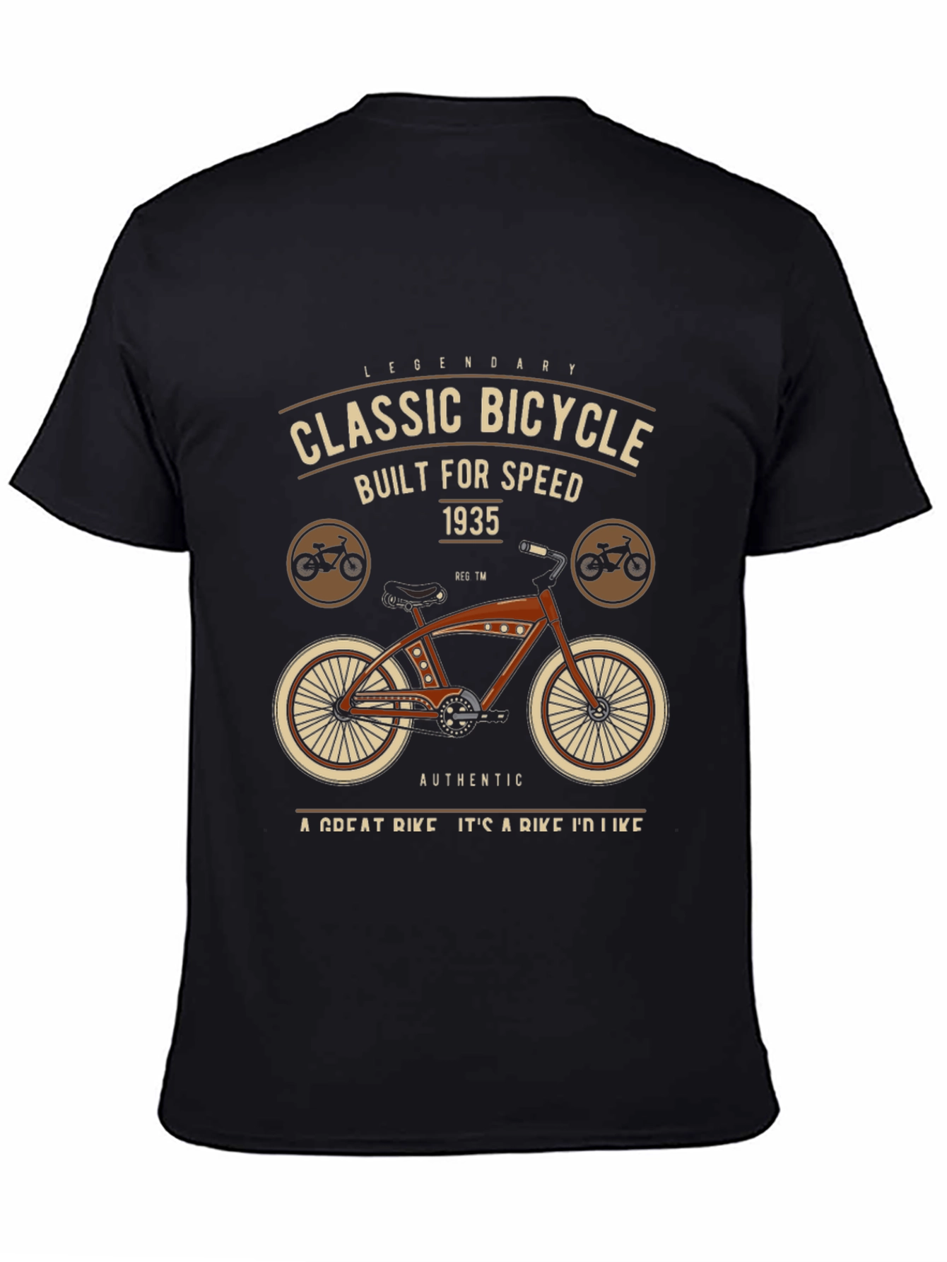Classic Bicycle Graphic T-Shirt