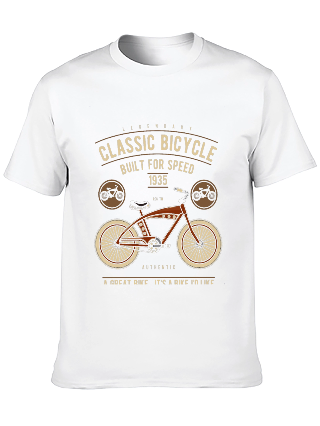 Classic Bicycle Graphic T-Shirt